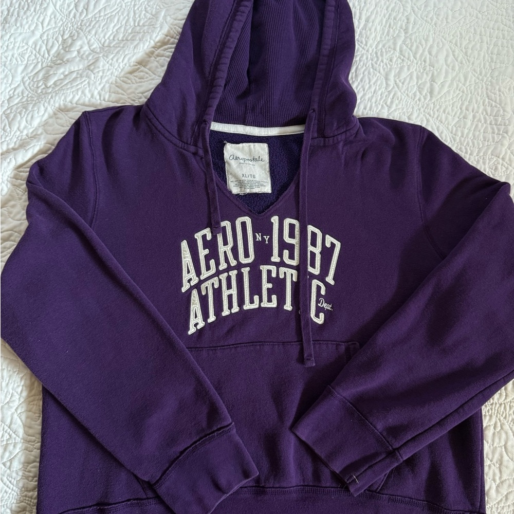 Aeropostale Purple Hoodie